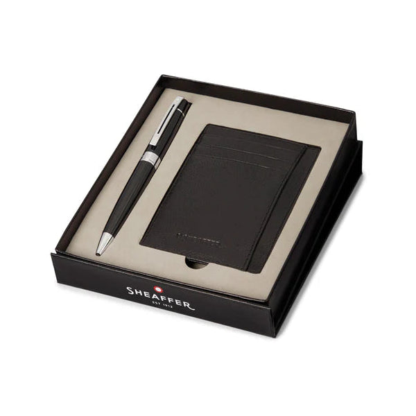 Sheaffer Black Credit Card Holder and Gift Box/ No Pen