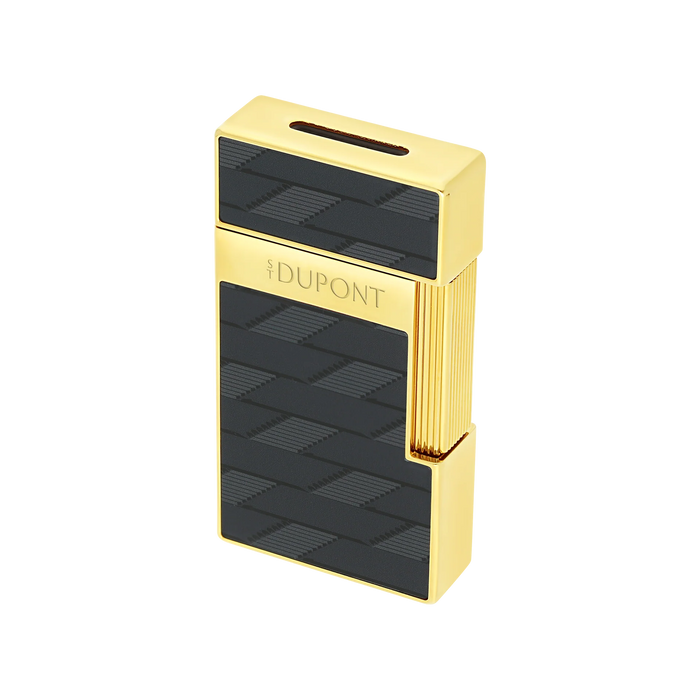 S.T. Dupont Biggy Lighter-Monogram 1872, Black