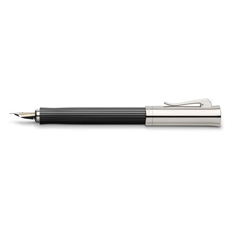 Graf von Faber-Castell Intuition Platino Fluted Fountain Pen Black