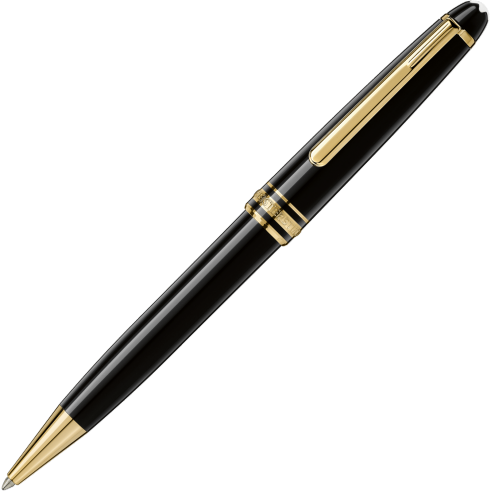 Montblanc Meisterstück 164 Gold-Coated Classique Ballpoint Pen