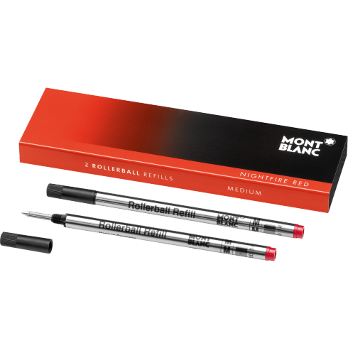 Montblanc Rollerball Refills Medium-Nightfire Red