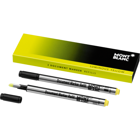Montblanc Document Marker Refill-Luminous Yellow