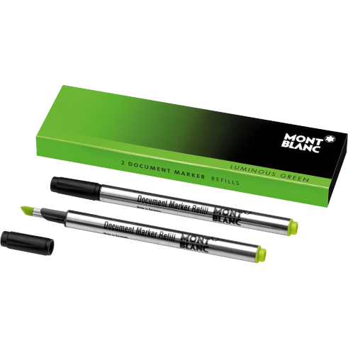 Montblanc Document Marker Refill-Luminous Green