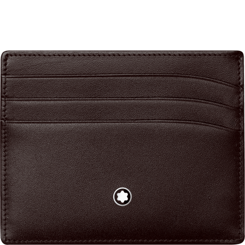 Montblanc Meisterstück 6CC Pocket Card Holder-Brown