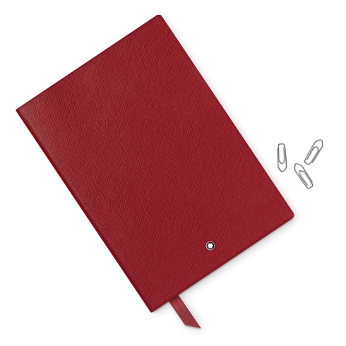 Montblanc Fine Stationery Lined Notebook #146 Red
