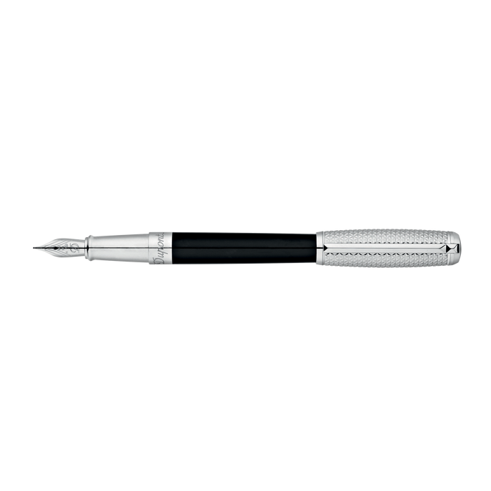 S.T. Dupont Line D Chinese Lacquer/Palladium Fountain Pen