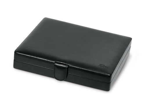 Zino Travel Humidor Soft Leather Black