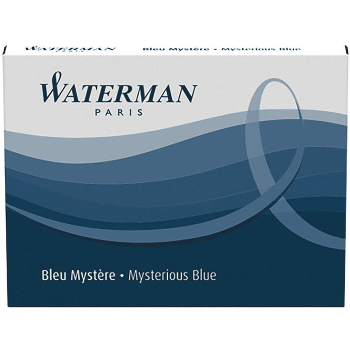 Waterman Long Ink Cartridge Mystery Blue