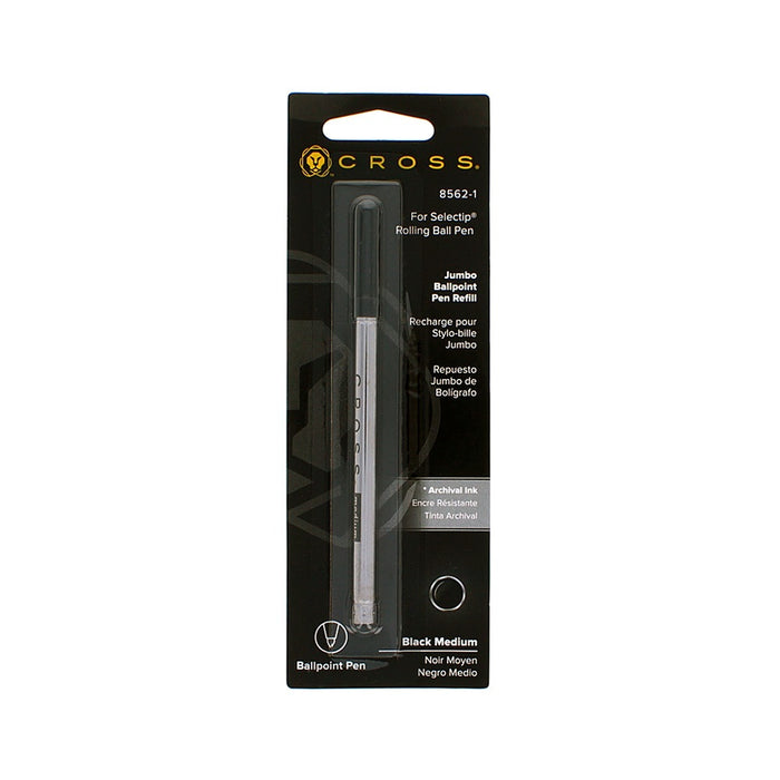 Cross Jumbo Black Ballpoint Refill for Selectip Pens