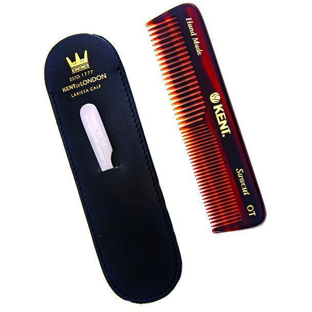 Kent NU19 Coarse/Fine Comb Set with File and Case