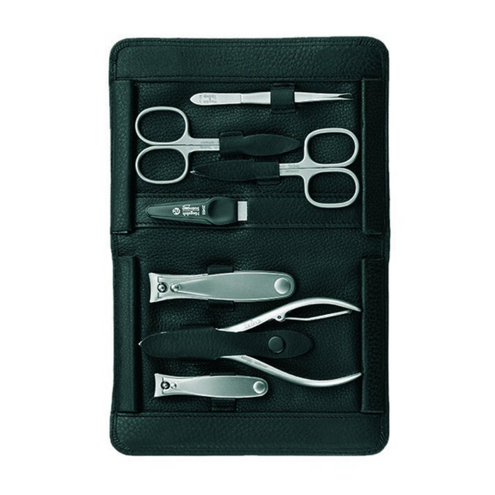 Niegeloh Imantado XL 7pc Manicure Set In Leather Case