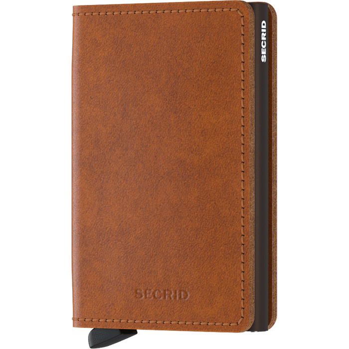 Secrid Slim Wallet Original Cognac-Brown
