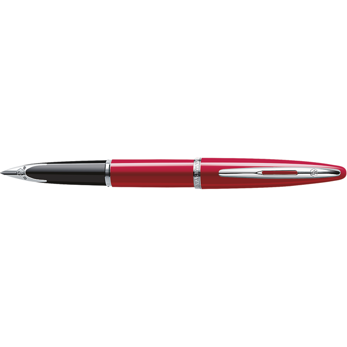 Waterman Carène Fountain Pen Glossy Red w/Chrome Trim