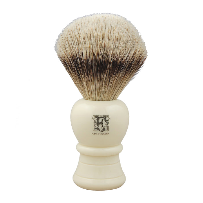 Geo. F. Trumper Shave Brush SB5 Super Badger-Ivory