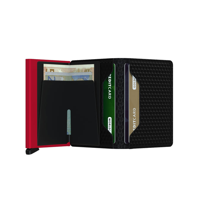 Secrid Slimwallet Cubic Black-Red