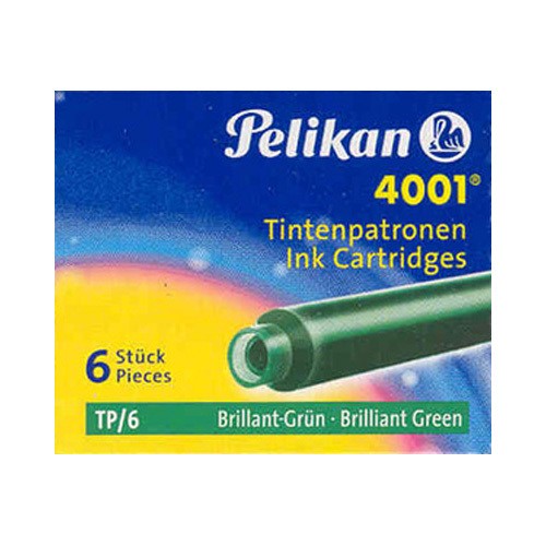 Pelikan Short Ink Cartridge Green
