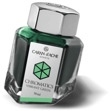 Caran d'Ache Vibrant Green Ink Bottle