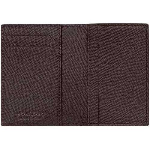 Montblanc Sartorial Business 2CC Card Holder-Tobacco Brown