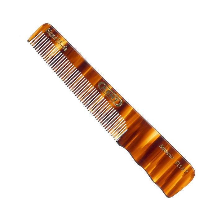 Kent R18T Fine Pocket Comb with Thumb Grip