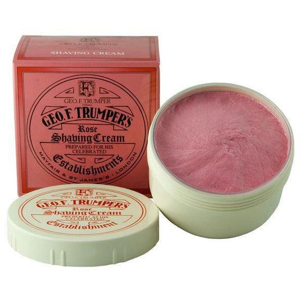 Geo. F. Trumper Rose Shaving Cream Tub