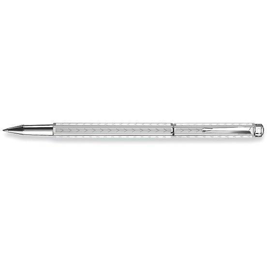 Caran d'Ache Ecridor Chevron Rollerball Pen Palladium Coated