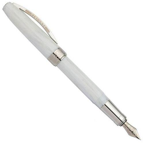 Visconti Venus Fountain Pen Marble White