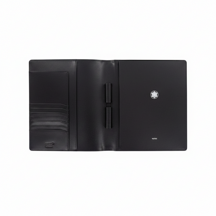 Montblanc Meisterstück Notebook Medium A5 with Cover-Black