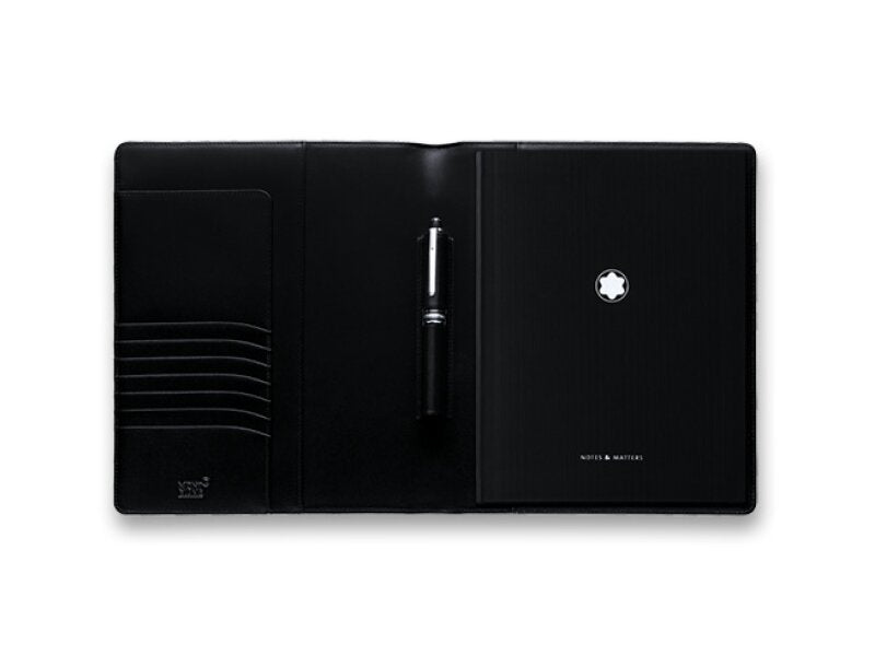 Montblanc Meisterstück Notebook Medium A5 with Cover-Black