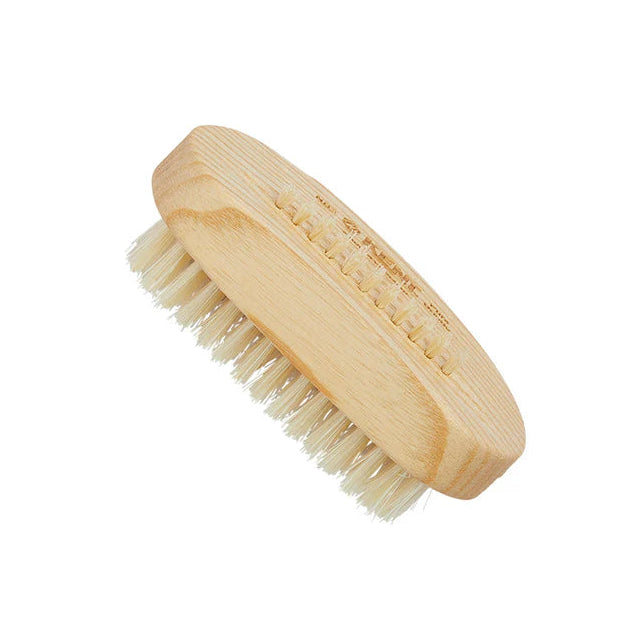 Kent NB3 Aqua Ash Nail Brush-White Bristles