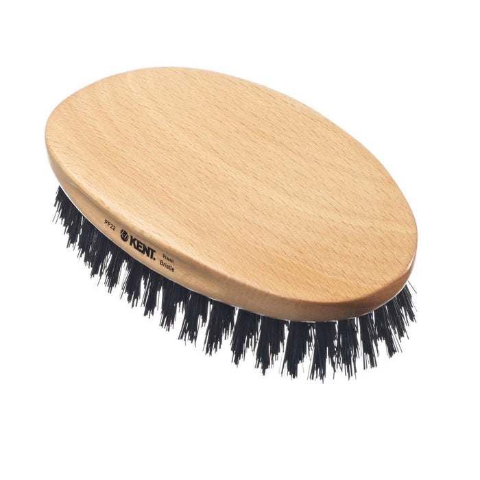 Kent MG3NSM01 Military Brush-Black Bristles