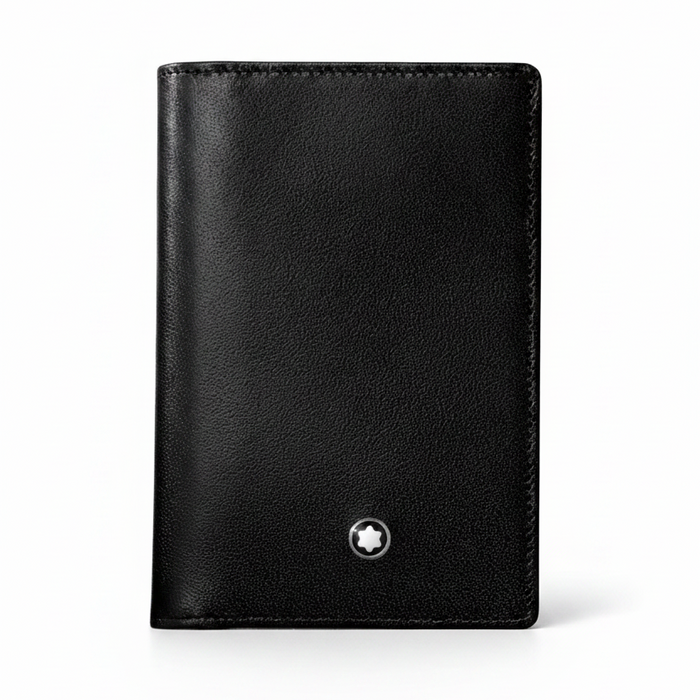 Montblanc Meisterstück Business Card Holder with Gusset-Black