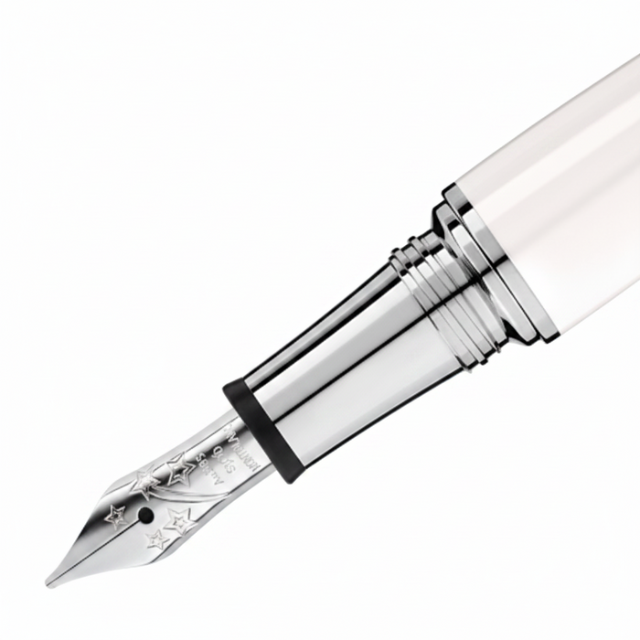 Montblanc Heritage Collection Bonheur White Fountain Pen