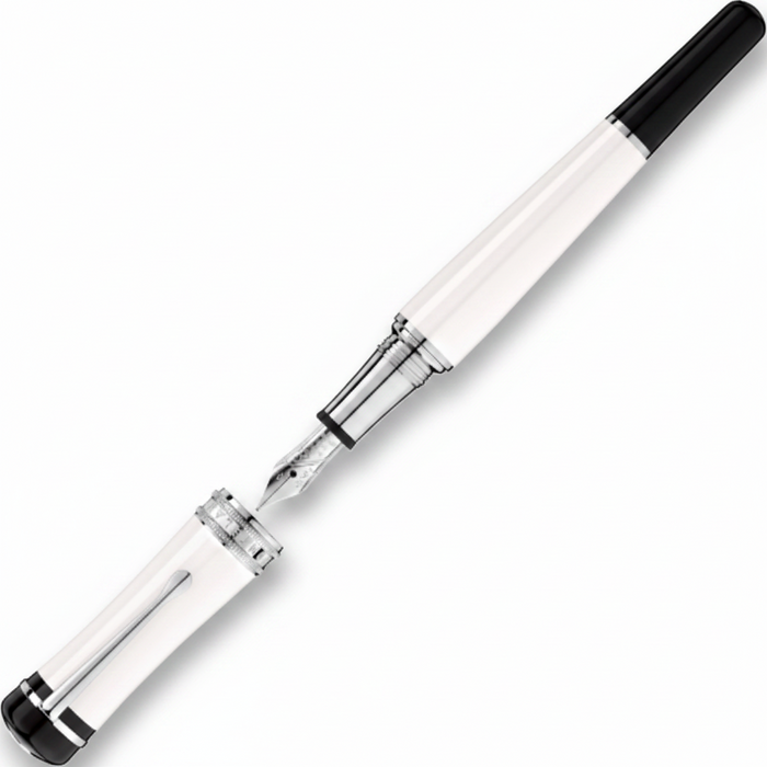 Montblanc Heritage Collection Bonheur White Fountain Pen