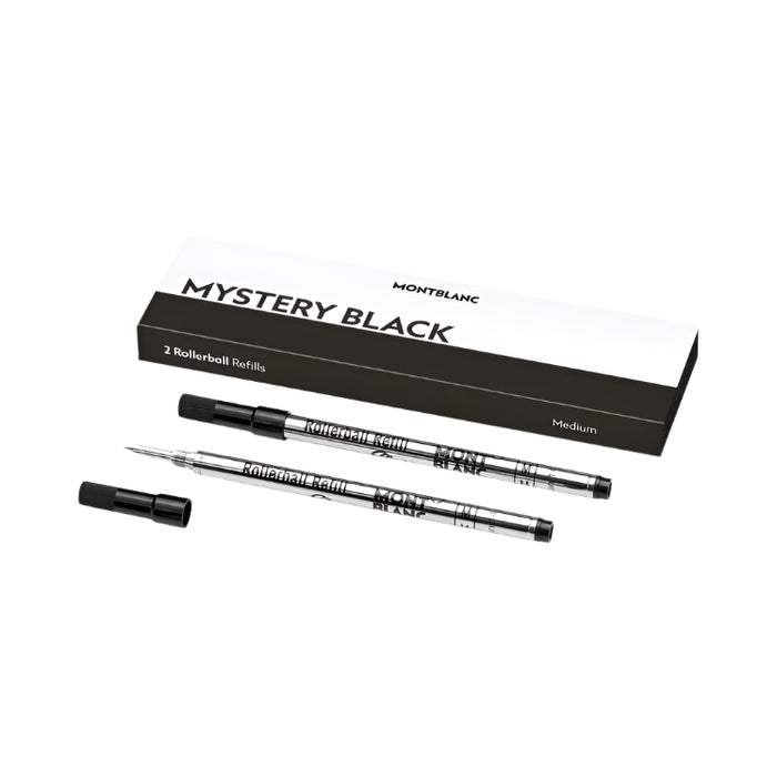Montblanc Rollerball Refills Medium-Mystery Black