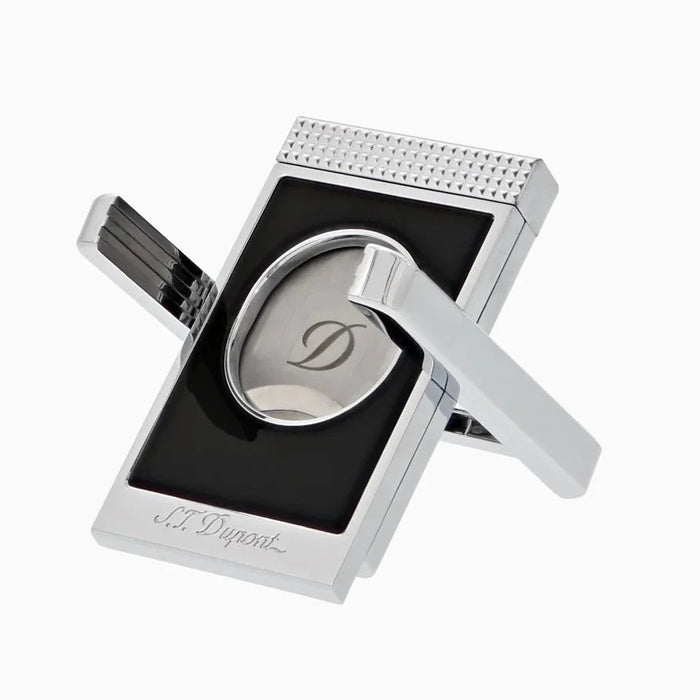 S. T. Dupont Cigar Cutter Stand-Black and Chrome