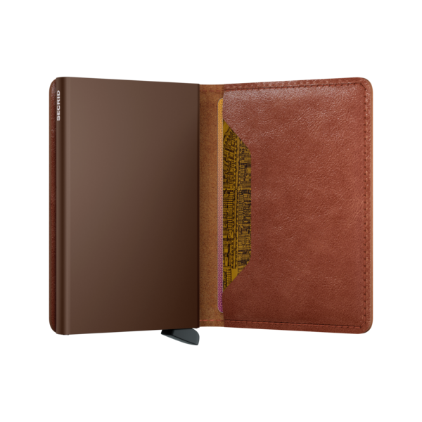 Secrid Slim Wallet Vintage Cognac-Brown