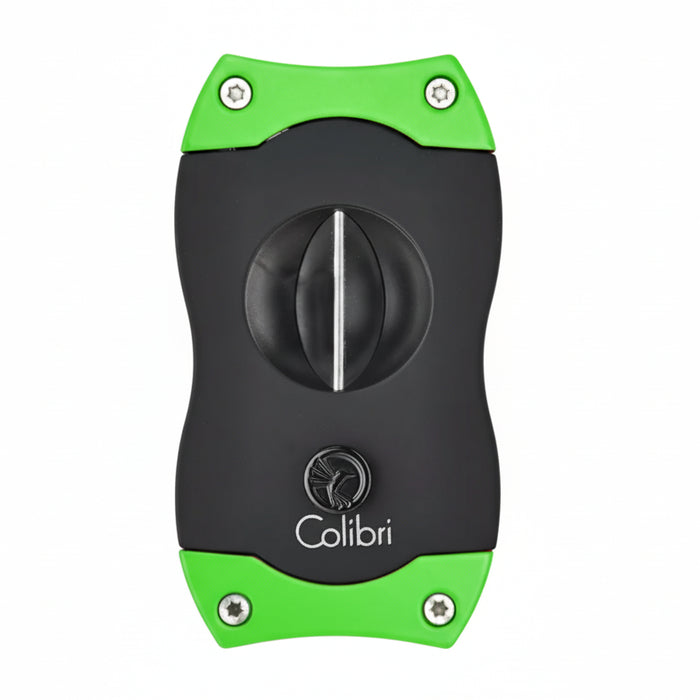 Colibri V-Cut Cigar Cutter Black/Green