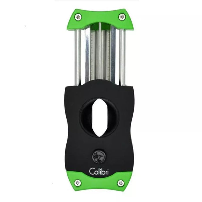 Colibri V-Cut Cigar Cutter Black/Green