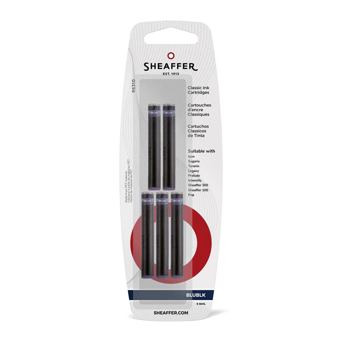Sheaffer Classic Skrip Ink Cartridge-Blue Black