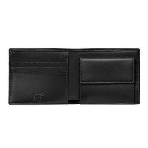Montblanc Nightflight 4CC Wallet with Coin Pouch-Black