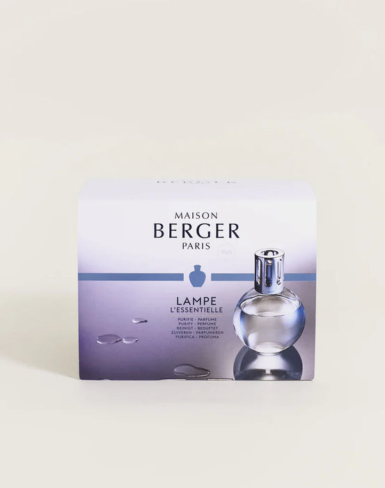 Maison Berger Essential Round Lamp Gift Set with 250ml (8.5oz) Air Pur So Neutral & 250ml (8.5oz) Ocean Breeze Fragrance