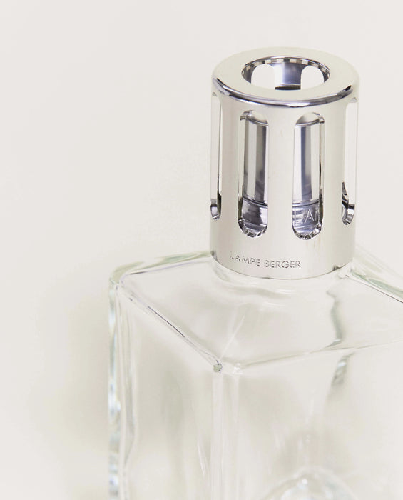 Maison Berger Essential Square Lamp Gift Set with 250ml (8.5oz) Air Pur So Neutral & 250ml (8.5oz) Ocean Breeze Fragrance