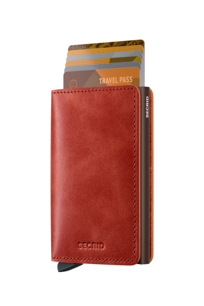 Secrid Slim Wallet Vintage Orange