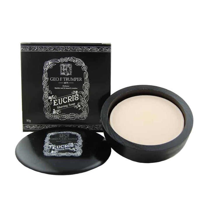 Geo. F. Trumper Eucris Shaving Soap w/Wooden Bowl