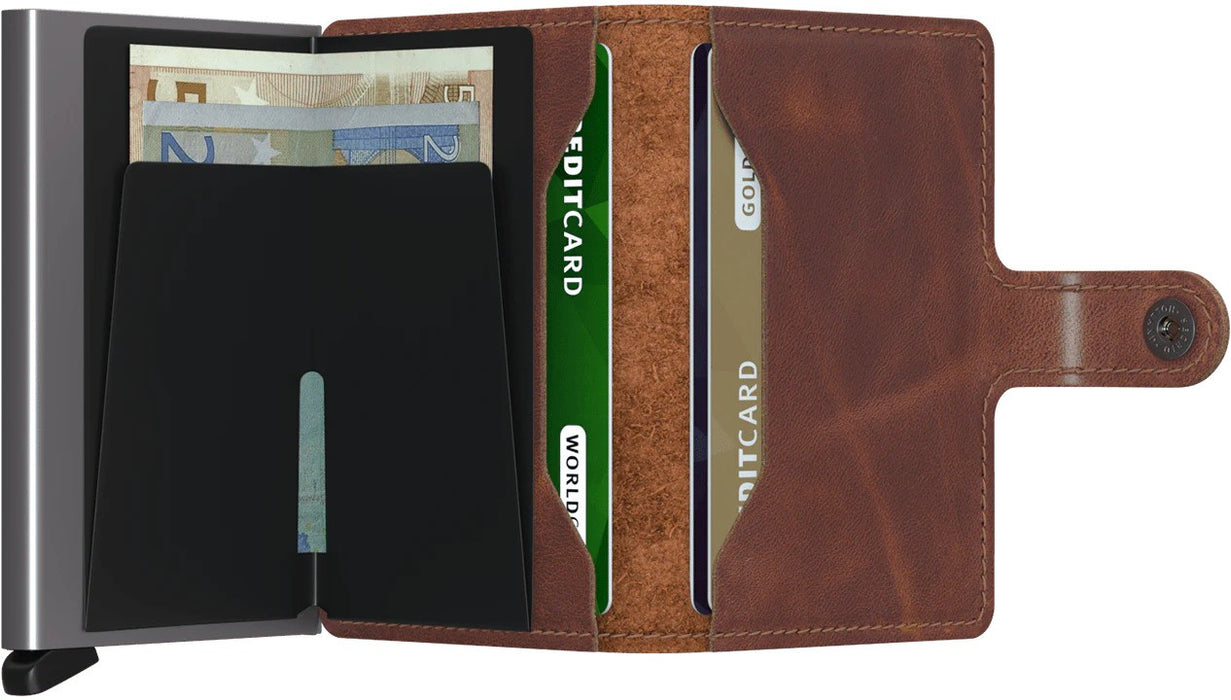 Secrid Mini Wallet Vintage Brown