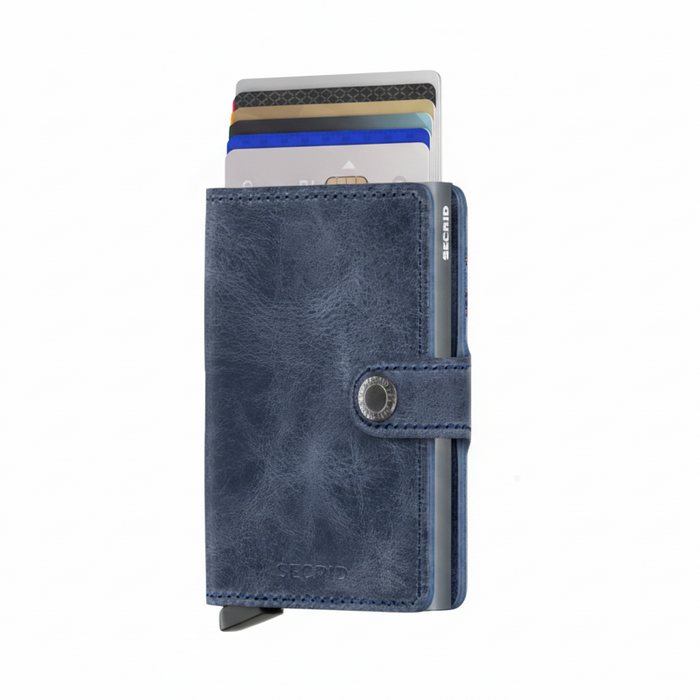 Secrid Mini Wallet Vintage Blue