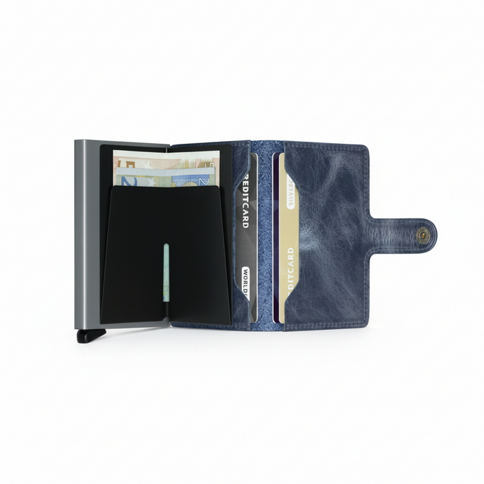 Secrid Mini Wallet Vintage Blue