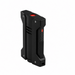A matte black Défi Xtrême S. T. Dupont torch lighter, featuring a high-precision injected metal body with protective shockproof bumpers on  the sides. Model 021400. A unique and modern design for adventurous cigar smoking.