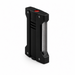 A matte black Défi Xtrême S. T. Dupont torch lighter, featuring a high-precision injected metal body with protective shockproof bumpers on  the sides. Model 021400. A unique and modern design for adventurous cigar smoking.