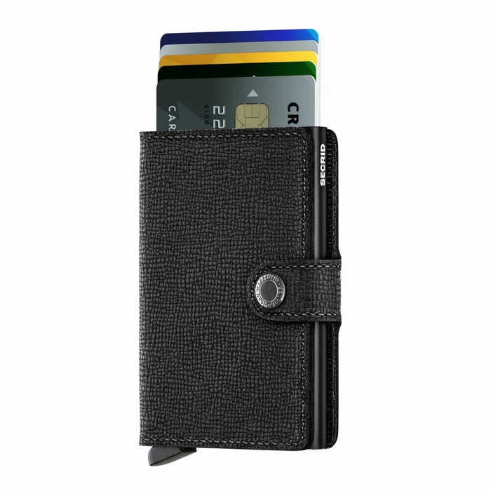 Secrid Mini Wallet Crisple Black